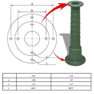 Vidaxl pompe à eau de jardin avec support fonte 270167_9