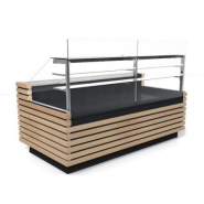 Comptoir réfrigéré avec pare-haleine, idéal pour les traiteurs, pâtisseries et snacking - KUBUS MAX_9