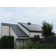 Tuile en acier rectangulaire pour toiture - METROTILE® Thermolaqué QUBE ACOUSTIC - Design moderne et isolation phonique_9