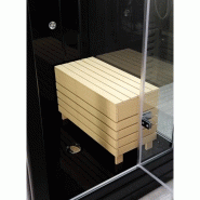 SAUNA DOUCHE HAMMAM BOREAL® SH180-G BLACK GAUCHE_9