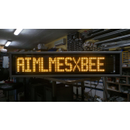 Afficheur industrielle multi-caractères alphanumériques, multi-lignes idéal pour le ligne de production, atelier... - Série AIML - AIMLBC - AIML3C - AIML7C_9