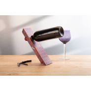 Porte-bouteille de vin personnalisé - gravitationnel en carton ondulé - impression quadri sur mesure_9