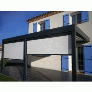 Abri extérieur haut de gamme avec lames orientables
