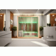 SAUNA COMBI BOREAL® ELÉGANCE 4 - 200X125 INFRAROUGE + VAPEUR_9