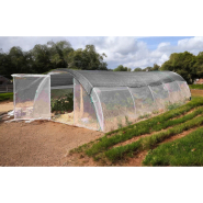 Serre pour légumes à deux portes pivotantes pour une aération naturelle et une accessibilité optimale - Largeur 6m - ABRI LEGUMES_9