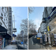 Monte-matériaux avec personnel accompagnant pour plaques de plâtre  - PT 1000_9