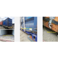 Container maritime 20 pieds open side high cube -Structure en acier CORTEN soudé - Occasion ou 1er voyage_9