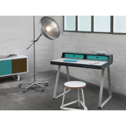 Bureau secrétaire home office en métal PS 10 - Design élégant et fonctionnel avec options sur mesure_9