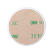 Support antibactérien pour téléphone portable - plastique rond avec base auto-adhésive - conforme ISO 22196_9