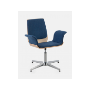 Chaise d'accueil stylée, confortable et ergonomique - SPERA avec options et finitions variées_9