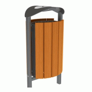 Corbeille SILAOS bois et acier_9