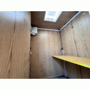 JCR Remorque cabane de chantier 2 essieux JCR 243DFRD_9
