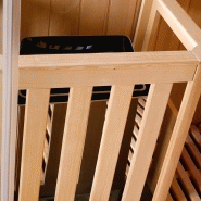 SAUNA COMBI BOREAL® ELÉGANCE PRO 6 - 200X200 INFRAROUGE + VAPEUR_9