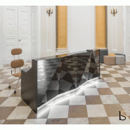 Banque d'accueil droite Alpa - MDD - Noir_0