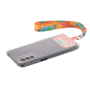 Bracelet personnalisable en RPET - avec mousqueton en métal et pochette téléphone imprimée_9