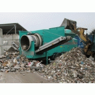 Machine de criblage Zemmler MS 3200 avec attelage remorque