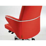 Fauteuil de direction haut de gamme ZEUS - design moderne, finitions cuir, tissu ignifugé et similicuir, garantie 5 ans_9