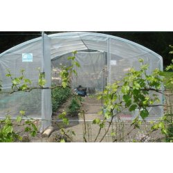 Serre de jardin 4 mètres de large pour un accès plus facile à vos cultures  - 4 SAISONS PLUS