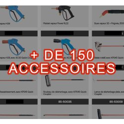 Machine vapeur professionnelle vapeur sèche et humide - Optima Steamer XE18K électrique
