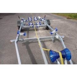 1350kg 6m20 Galaxy remorque à rouleau