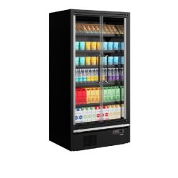 Vitrine réfrigérée Galaxy+ GP10FGD Black - très basse consommation et design somptueux