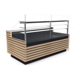 Vitrine réfrigérée professionnelle pour traiteur, pâtisserie et snacking - KUBUS MAX