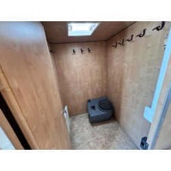 JCR M490PA Remorque cabane de chantier 2 essieux