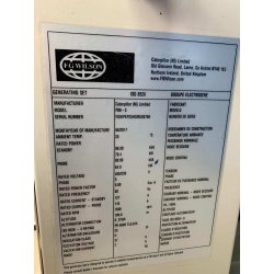 Groupe électrogène d'occasion avec capote neuf déstockage - FG WILSON P88 - 88 KVA