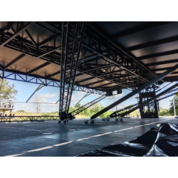 Scène mobile 3 en 1 - 80, 100 ou 120 m² - EMS Stage 100 Full
