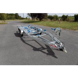 7m80-2m20 3x1350kg - VLEMMIX - Remorque Porte-Bateau