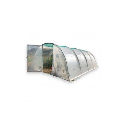 Serre de jardin avec évacuation  de l'air chaud par le haut de la serre - Longueur de 3 à 7,50 m - CABRIOLET