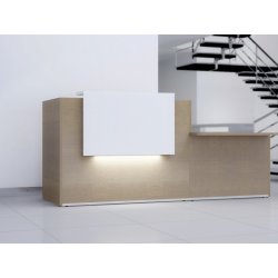 Banque d'accueil design et modulaire PMR - TERA avec options LED et configurations personnalisables