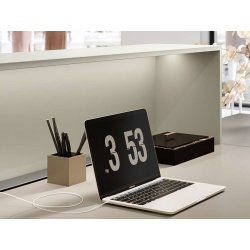 Banque d'accueil rétro-éclairée et design - Z1 - Modularité, options LED et finitions variées