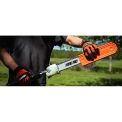 Élagueuse sur perche télescopique à batterie 50,4 v 25 cm – ECHO – avec 2 batteries 2,5ah et chargeur – dppt-2600lw/c1
