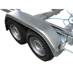 7m-2m20 2x1800kg - 3500 kg - VLEMMIX - Remorque Porte-Bateau