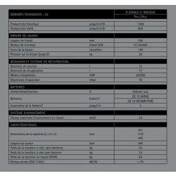 Autolaveuse puissante pour petits espaces - GENIE GL PRO MTO - Réf GF109760A - Structure robuste et performances optimales