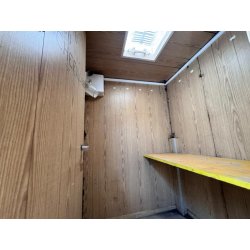 JCR Remorque cabane de chantier 2 essieux JCR 243DFRD