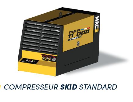 Compresseur mobile compact et ergonomique - mac 3 - mps 11000 stage v_1