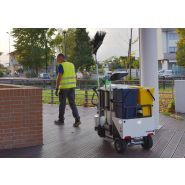 Cubomatic 180 infinity - chariot à déchet - tsm - dimensions : 1400x630x1140 mm_2