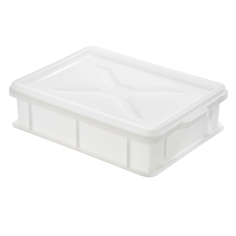 Demi bac à pâtons 400 x 300 x 100 mm 9L blanc Gilac_1