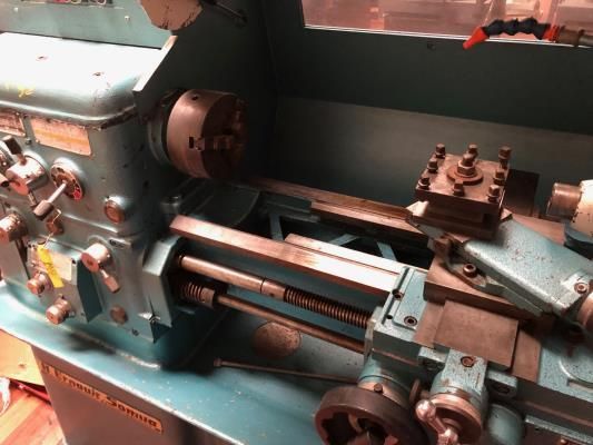 Tour conventionnel ERNAULT AC280 - Occasion réf 3120 - Entre pointes 500 mm - 18 vitesses de broche_1