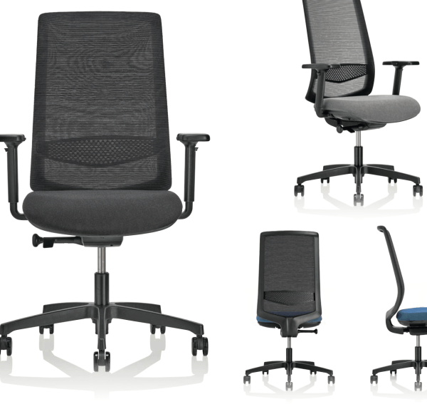 Adjust - Siège de bureau ergonomique avec mécanisme synchrone premium - Bureocéan_1