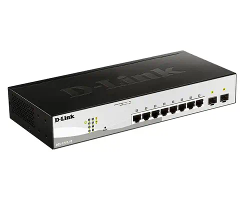 D-LINK 10-Port Gigabit Smart Switch with 2 SFP ports_1