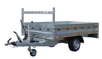 Remorque benne - 2,54 X 1,42 M - 1500 KG - FRANC BRI260F150_1