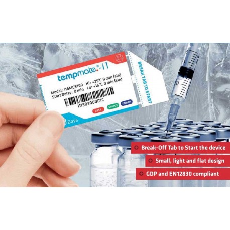 TEMPMATE-I1 - Indicateur de température électronique usage unique pour la logistique pharmaceutique_1