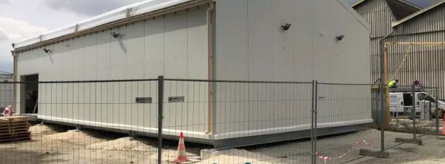 Bâtiment modulable et démontable pour le secteur de l'industrie, de la distribution, du sport, de l'éducation et de l'événementiel_1