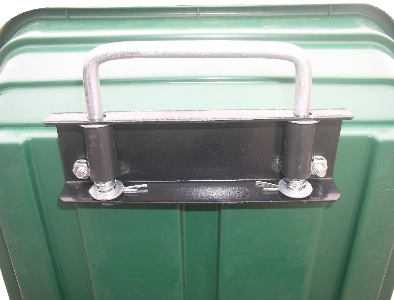 Chariot benne basculante - 250kg - 4 roues gonflables - Poignée auto-basculante - Référence 871305_1