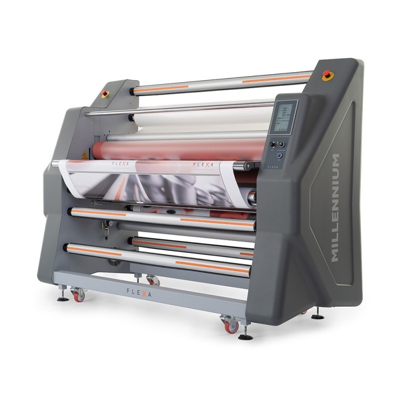 Laminateur à double rouleau chauffant - FLEXA MILLENIUM 210 - Largeur de travail 2100 mm, haute précision et grande taille_1