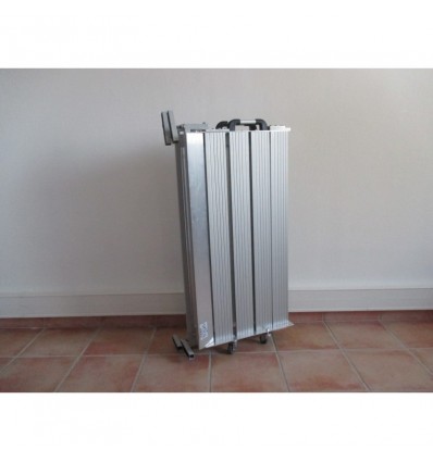 Plateforme pliante amovible en aluminium MEDLIS - 100x100cm - Surface antidérapante - Capacité 300 kg_1