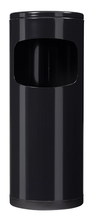 Réf. 59769 - Cendeo - Cendrier corbeille 12,5L - Rossignol - Noir graphite - Fabrication française_1